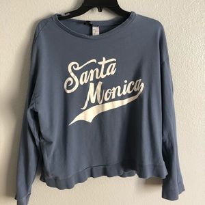 Santa Monica grey-blue long sleeve